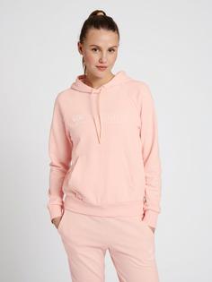 Rückansicht von hummel hmlNONI 2.0 HOODIE Hoodie Damen CHALK PINK