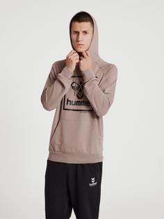 Rückansicht von hummel hmlISAM 2.0 HOODIE Hoodie Herren DRIFTWOOD