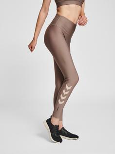 Rückansicht von hummel hmlTE TOLA HIGH WAIST TIGHTS Tights Damen BLACK