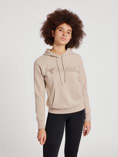 Rückansicht von hummel hmlNONI 2.0 HOODIE Hoodie Damen CHATEAU GRAY