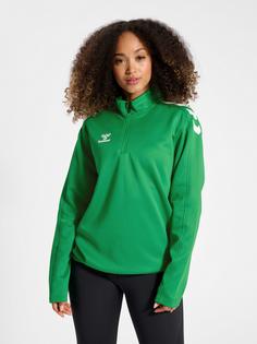 Rückansicht von hummel hmlCORE XK HALF ZIP POLY SWEAT Funktionssweatshirt JELLY BEAN
