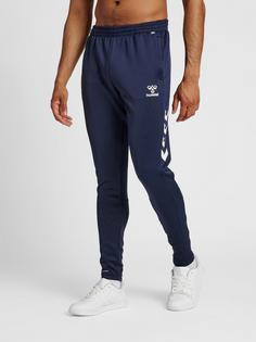 Rückansicht von hummel hmlCORE XK TRAINING POLY PANTS Trainingshose MARINE
