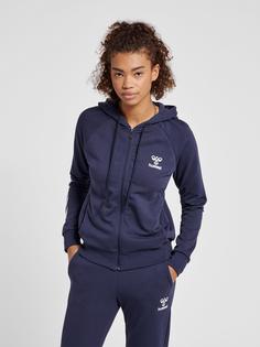 Rückansicht von hummel hmlNONI 2.0 ZIP HOODIE Hoodie Damen PEACOAT
