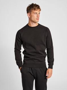 Rückansicht von hummel hmlRED CLASSIC SWEATSHIRT Funktionssweatshirt Herren BLACK