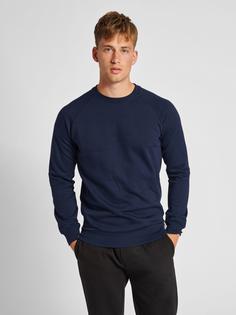 Rückansicht von hummel hmlRED CLASSIC SWEATSHIRT Funktionssweatshirt Herren MARINE