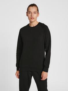 Rückansicht von hummel hmlRED CLASSIC SWEATSHIRT WOMAN Funktionssweatshirt Damen BLACK