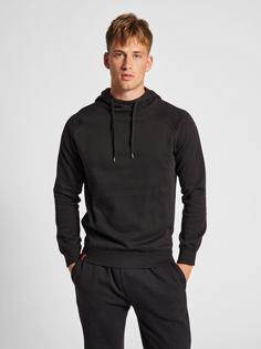 Rückansicht von hummel hmlRED CLASSIC HOODIE Hoodie Herren BLACK