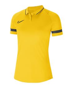 Nike Academy 21 Poloshirt Damen Poloshirt Damen gelbschwarzgrau