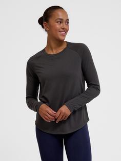 Rückansicht von hummel hmlMT VANJA T-SHIRT L/S Funktionsshirt Damen ESPRESSO