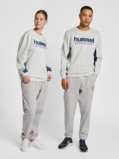 Rückansicht von hummel hmlLGC WESLEY SWEATSHIRT Sweatshirt HARBOR MIST