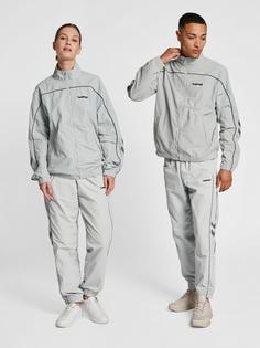 Rückansicht von hummel hmlLGC CELAB WOV ZIP JACKET Sweatshirt HARBOR MIST