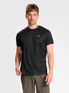 Rückansicht von Newline MEN CORE RUNNING T-SHIRT S/S Funktionsshirt Herren BLACK