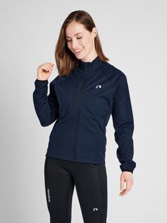 Rückansicht von Newline WOMENS CORE BIKE THERMAL JACKET Funktionssweatshirt Damen BLACK IRIS