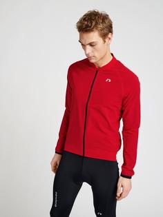 Rückansicht von Newline MENS CORE BIKE JACKET Funktionssweatshirt Herren TANGO RED