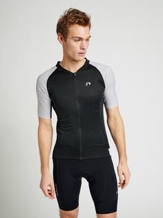 Rückansicht von Newline MENS CORE BIKE JERSEY Funktionssweatshirt Herren BLACK