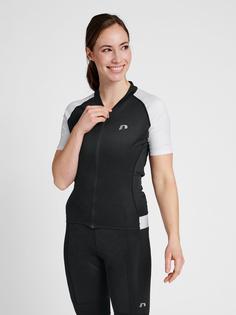 Rückansicht von Newline WOMENS CORE BIKE JERSEY Funktionssweatshirt Damen BLACK