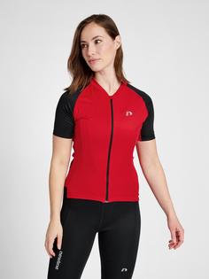 Rückansicht von Newline WOMENS CORE BIKE JERSEY Funktionssweatshirt Damen TANGO RED