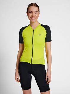 Rückansicht von Newline WOMENS CORE BIKE JERSEY Funktionssweatshirt Damen EVENING PRIMROSE