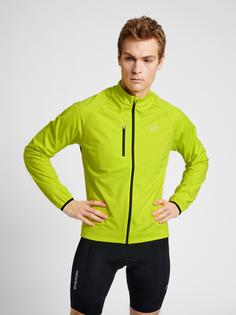 Rückansicht von Newline MENS CORE BIKE THERMAL JACKET Funktionssweatshirt Herren EVENING PRIMROSE