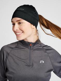 Rückansicht von Newline CORE BEANIE Hut BLACK