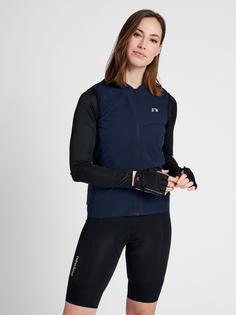 Rückansicht von Newline WOMENS CORE BIKE GILET Funktionssweatshirt Damen BLACK IRIS