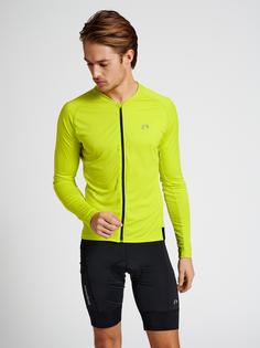 Rückansicht von Newline MENS CORE BIKE L/S JERSEY Funktionssweatshirt Herren EVENING PRIMROSE