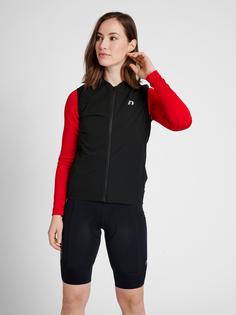 Rückansicht von Newline WOMENS CORE BIKE GILET Funktionssweatshirt Damen BLACK