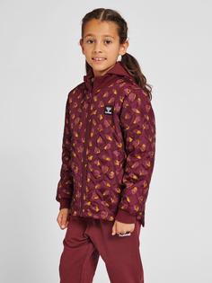 Rückansicht von hummel hmlTULE THERMO JACKET Outdoorjacke Kinder WINDSOR WINE