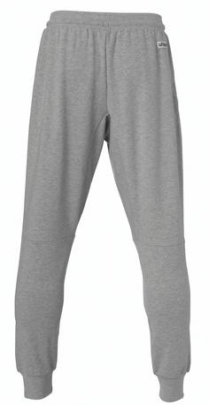 Rückansicht von Uhlsport ESSENTIAL modern Sweathose Kinder grau melange