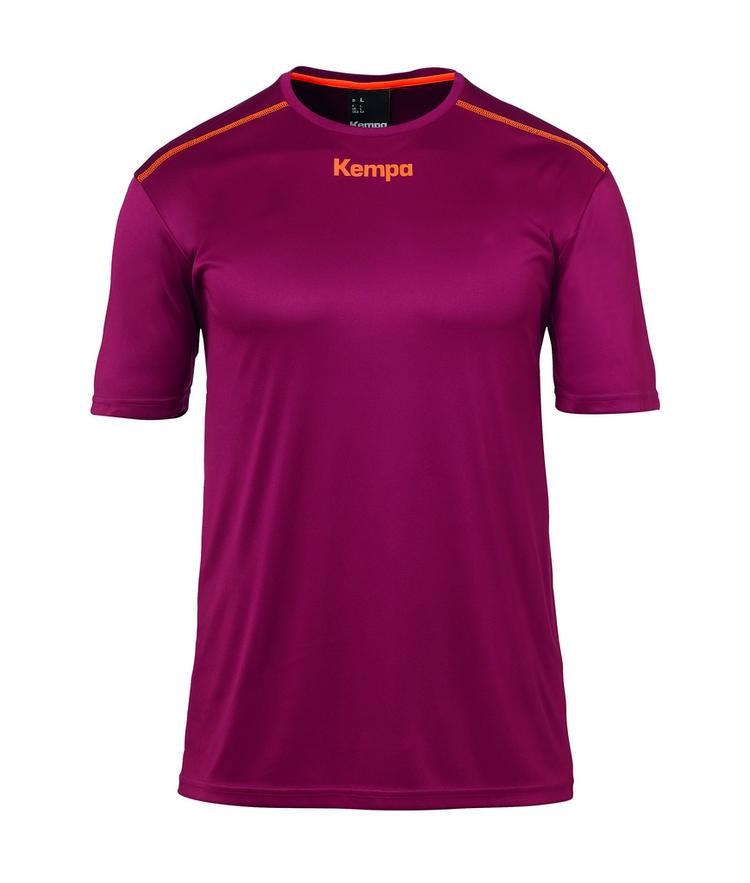 Kempa Kempa POLY T-Shirt Kinder - deep rot - 0 | SportScheck