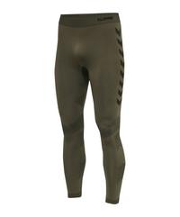 hummel First Seamless Training Tight Funktionsunterhose Herren - khaki