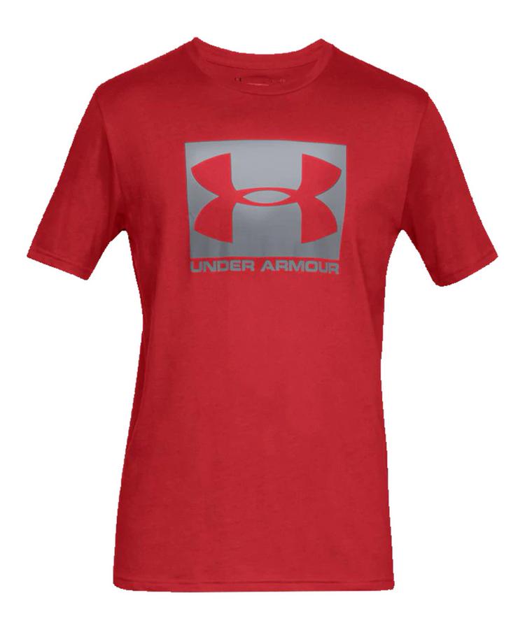 Under Armour Under Armour Boxer Sportstyle T-Shirt Laufshirt - rotgrau - 0 | SportScheck
