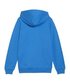 Rückansicht von PUMA teamGOAL Casuals Kapuzenjacke Kids Trainingsjacke Kinder blau