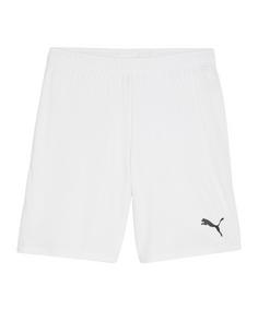 PUMA teamGoal Short Fu&szlig;ballshorts Herren weissschwarz