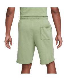 Rückansicht von Nike Club Alumni Short Sweathose Herren gruenweiss