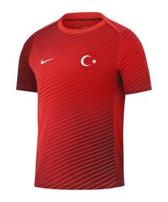 Nike Türkei Academy Pro T-Shirt EM 2024 Fanshirt rotrotweiss