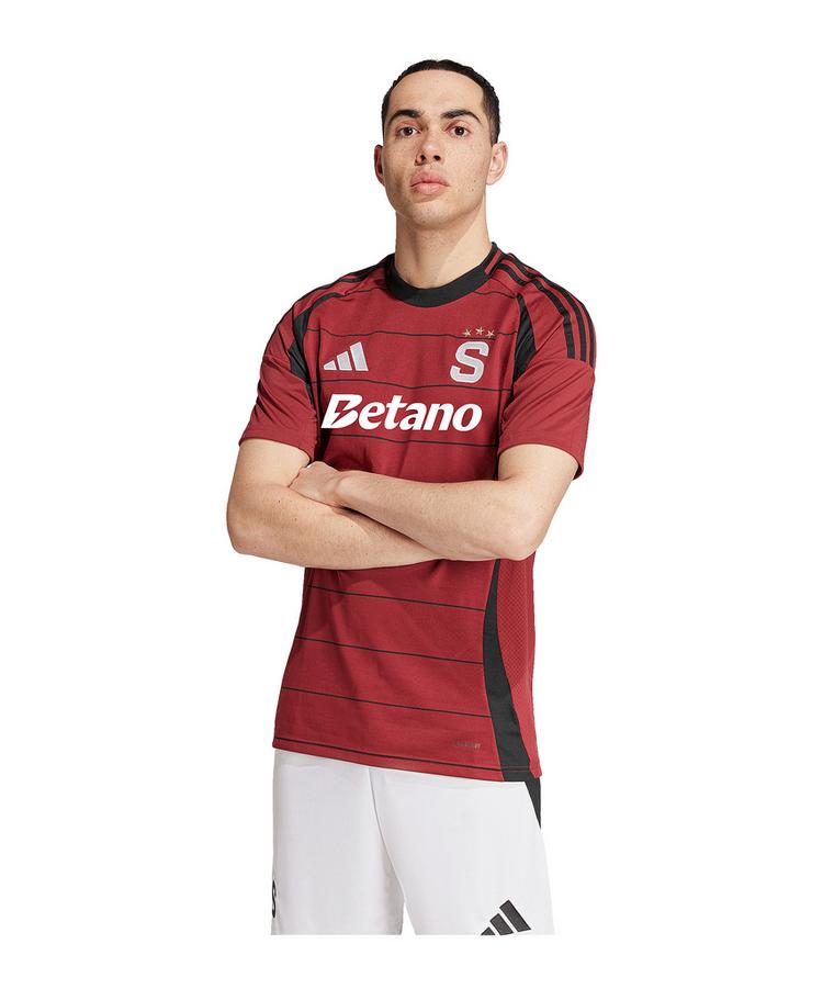 adidas adidas Sparta Prag Trikot Home 2024/2025 Trikot - rot - 1 | SportScheck