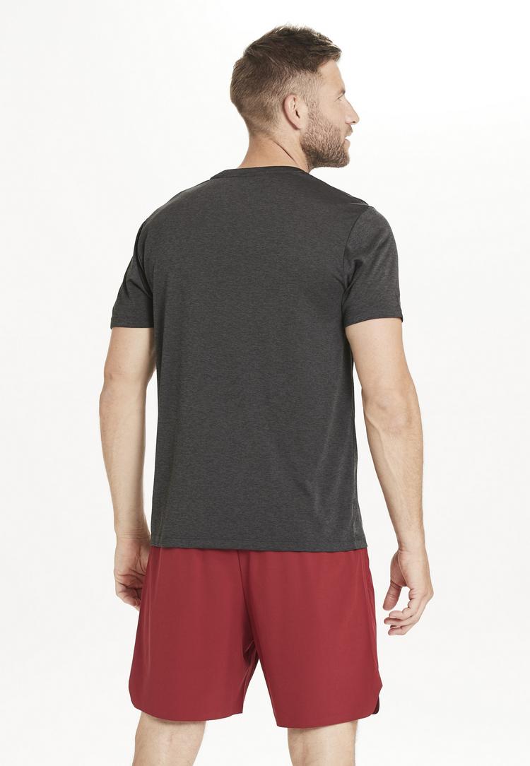 Virtus Virtus Utert Printshirt Herren - 1111 Black Melange - 2 | SportScheck