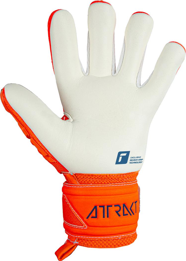 Reusch Reusch Attrakt Freegel Silver Jr Torwarthandschuhe - shocking orange - 3 | SportScheck