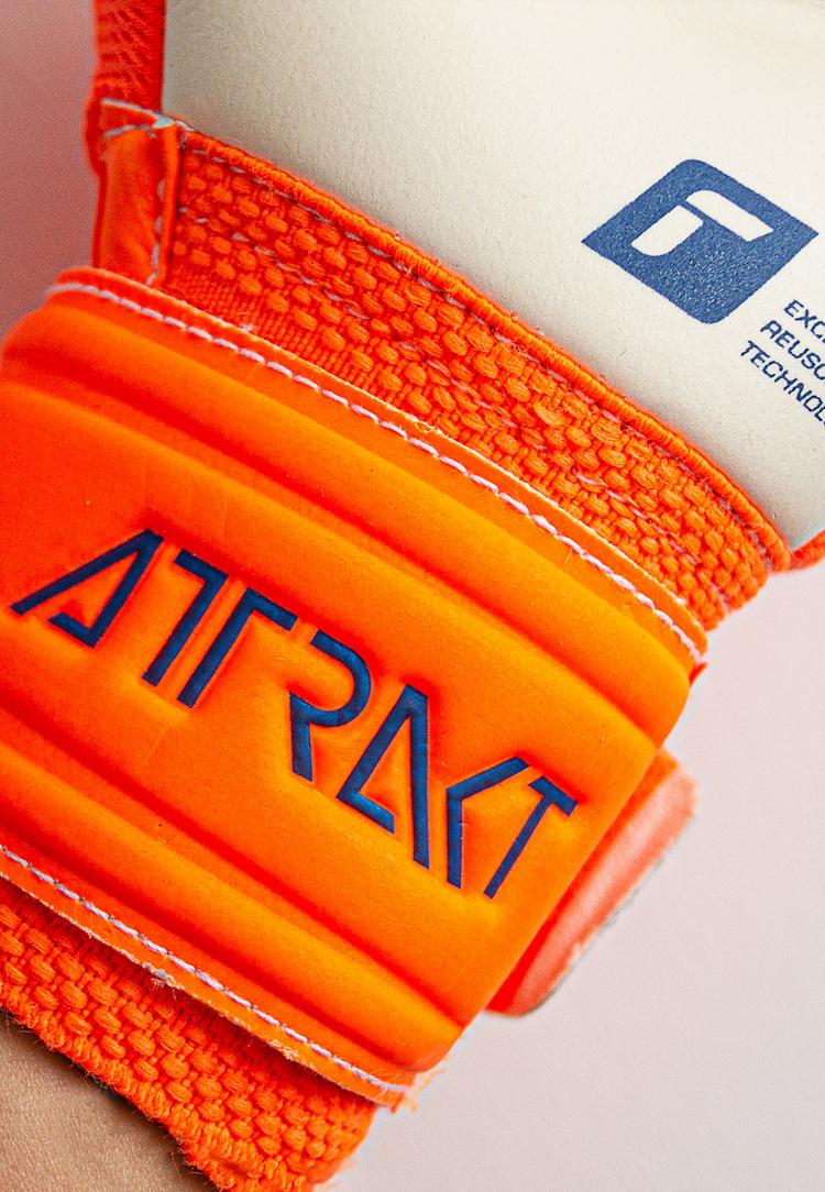 Reusch Reusch Attrakt Freegel Silver Jr Torwarthandschuhe - shocking orange - 4 | SportScheck