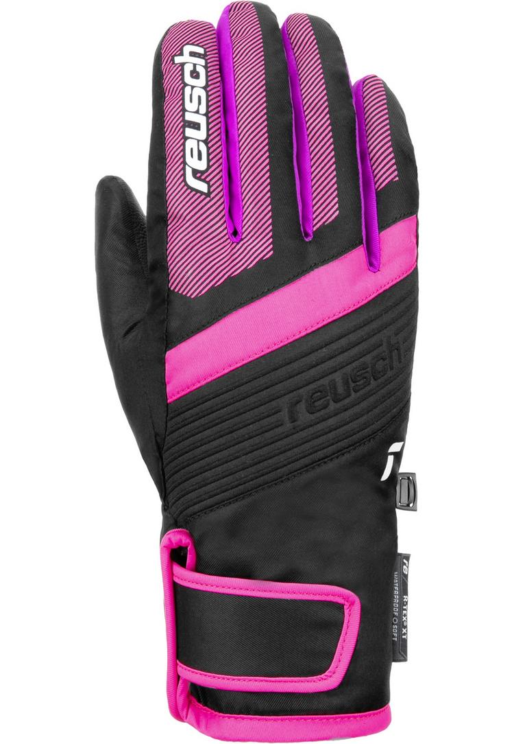 Reusch Reusch Duke R-TEX XT Junior Handschuh Kinder - 7720 black/pink glo - 4 | SportScheck