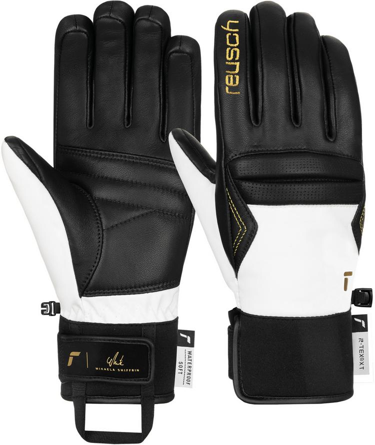Reusch Reusch Mikaela Shiffrin R-TEX&reg; XT Handschuh Damen - 7701 black/white - 0 | SportScheck