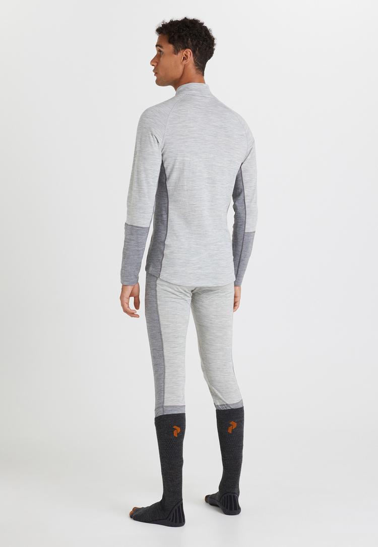 Peak Performance Peak Performance M Magic Half Zip Langarmshirt Herren - GRAU - 0 | SportScheck