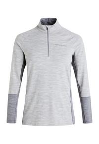 Peak Performance M Magic Half Zip Langarmshirt Herren - GRAU