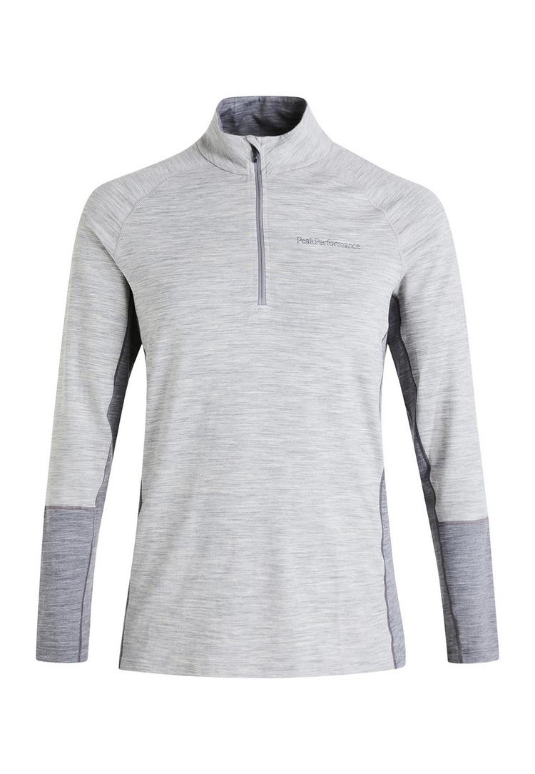 Peak Performance Peak Performance M Magic Half Zip Langarmshirt Herren - GRAU - 0 | SportScheck