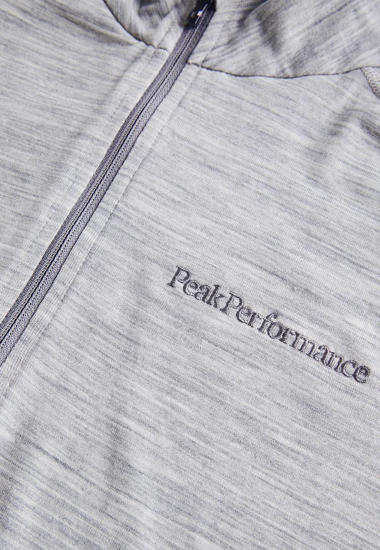 Peak Performance Peak Performance M Magic Half Zip Langarmshirt Herren - GRAU - 2 | SportScheck