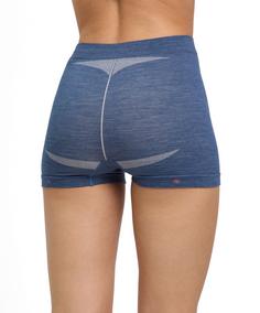 Rückansicht von Falke Wool-Tech Light Thermounterhose Damen capitain (6751)