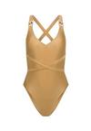 Moda Minx Amour Badeanzug Damen - Gold Shimmer