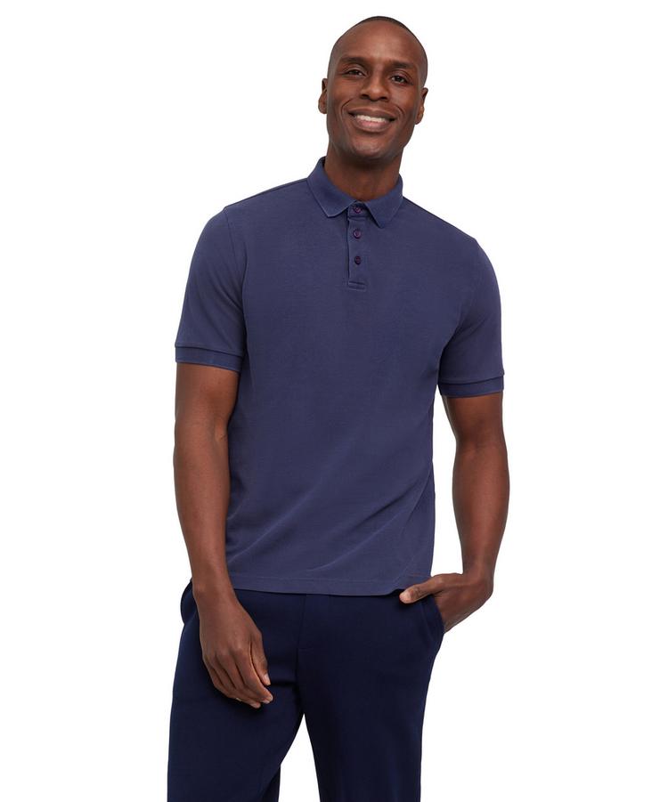 Falke Falke Pima Pique Poloshirt Herren - space blue (6116) - 0 | SportScheck