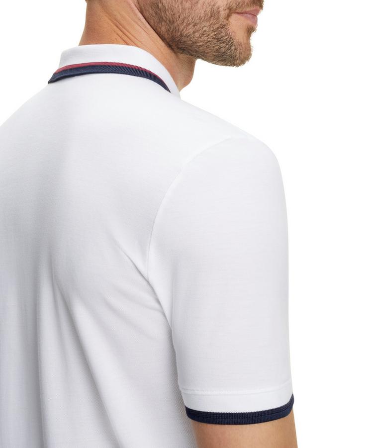 Falke Falke Polo Shirt Colour Edge Poloshirt Herren - white (2000) - 4 | SportScheck